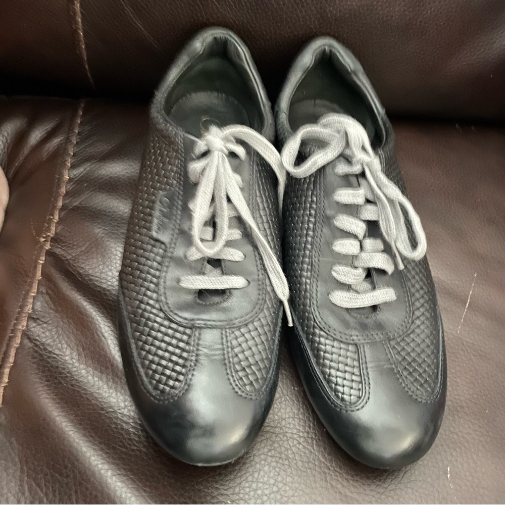 Cole Haan Leather Athletic Shoes for Women with Nike Air Tech